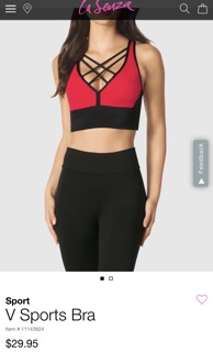 Áo tập la senza 💯 auth size XS / S