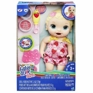 Búp bê Baby Alive Hasbro (Mỹ) – bé Lily biết ăn dặm