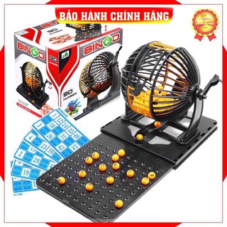 BỘ ĐỒ CHƠI LỒNG QUAY BINGO LÔTÔ 90 SỐ CỰC VUI NHỘN