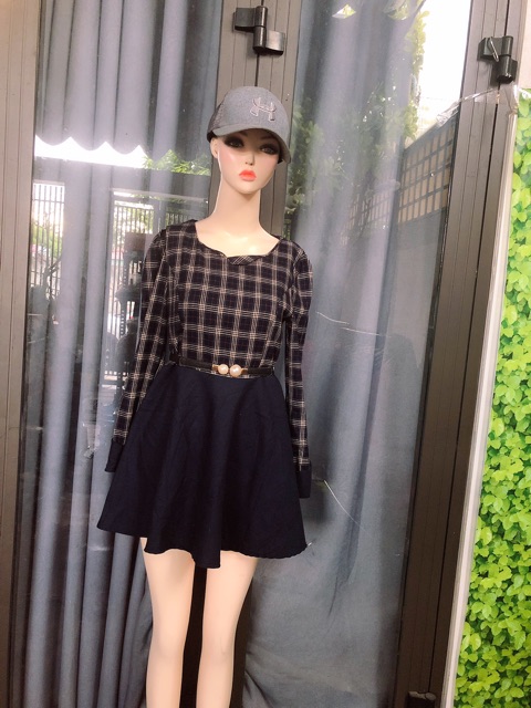 Đầm tay dài combo
