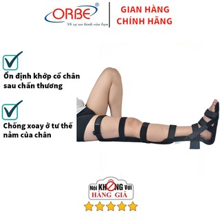 Nẹp chống xoay nhựa dài H3 ORBE - Cố định, ổn định khớp cổ chân sau chấn thương