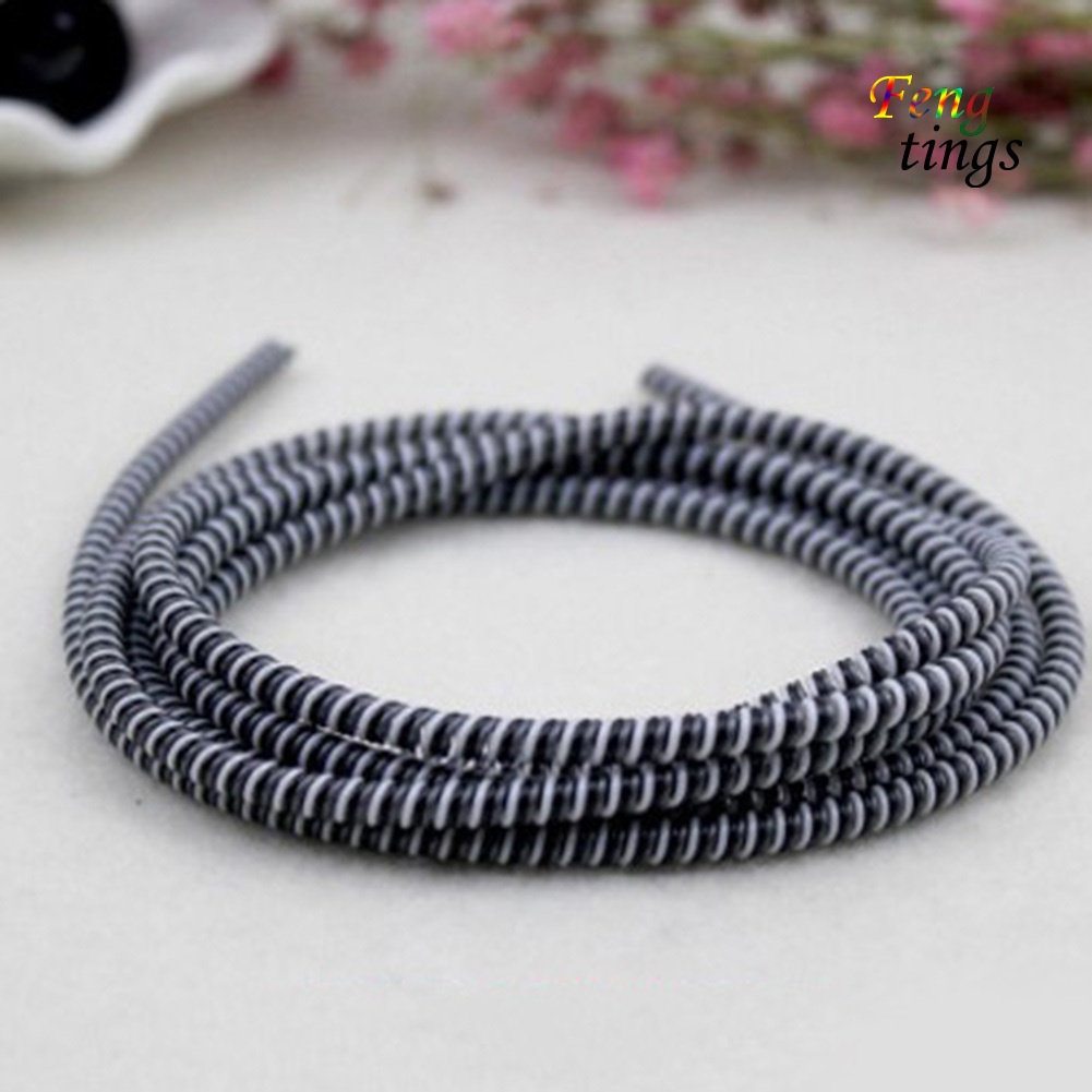 Vỏ Bảo Vệ Dây Cáp Sạc USB Xoắn Ốc Dài 1.4m Tiện Dụng