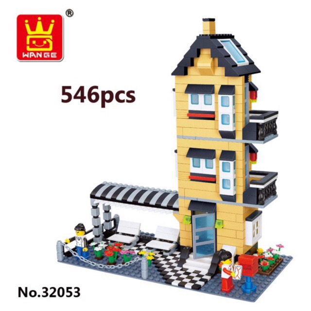 💥💥 Lắp Ráp Wange 32053 Biệt Thự 2 Tầng 🔥🔥