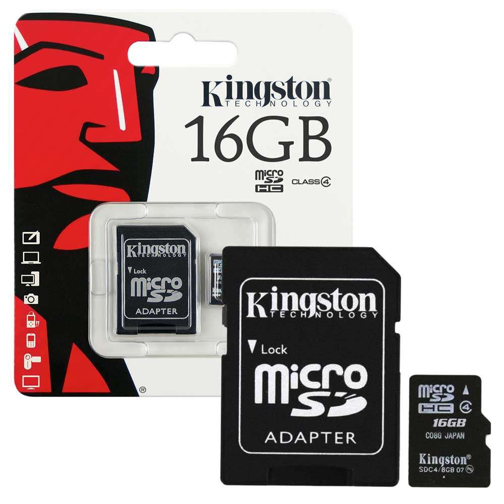 Thẻ nhớ Micro SD Kingston 16G chính hãng bảo hành 5 năm