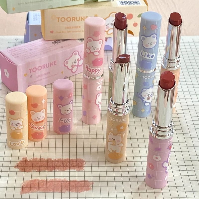 Toorune Son Môi Dưỡng Ẩm Hydrat Hóa Màu Sắc Tươi Sáng