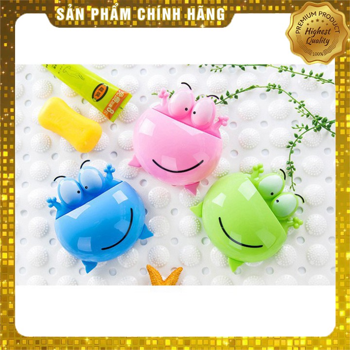 ban Hot- Dụng cụ để bàn chải con ếch dễ thương Sale siêu rẻ