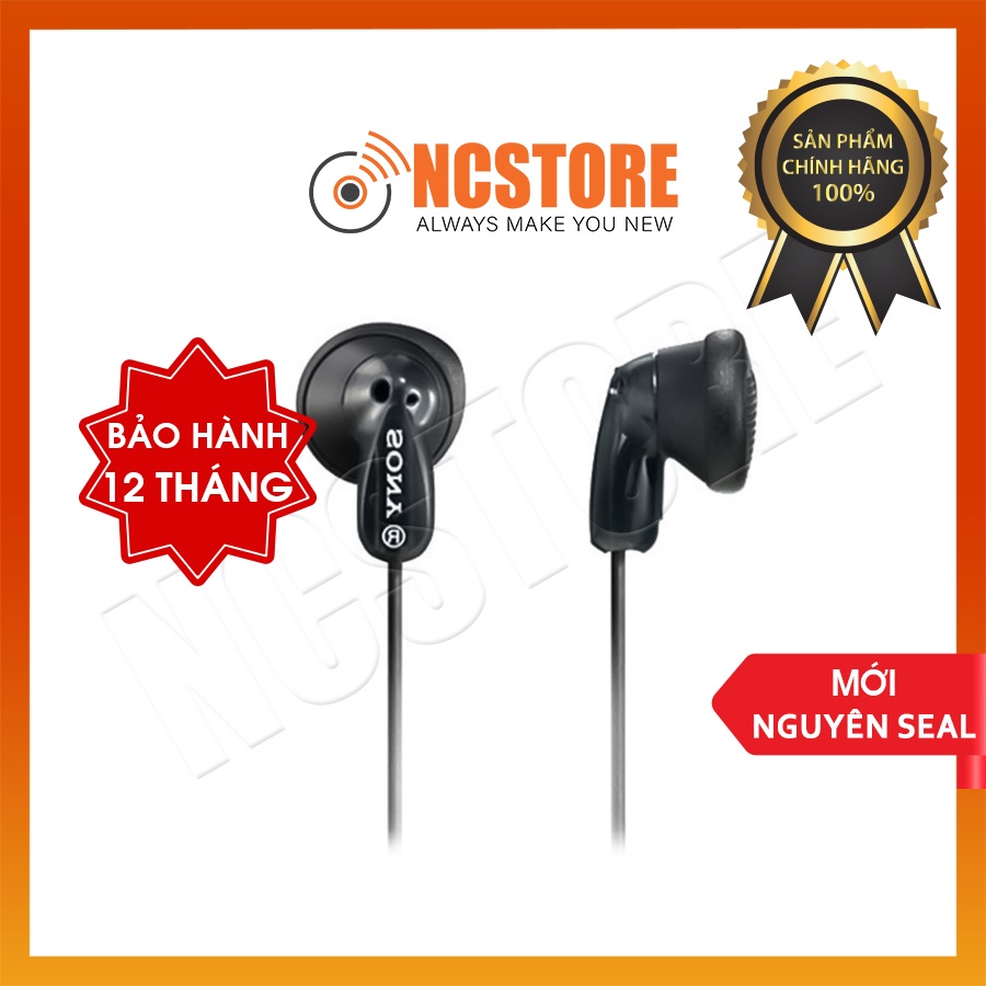 Tai nghe Earbud Sony MDR E9LP | Sony MDR-E9LP Sony E9LP mới 100% nguyên Seal Chính hãng bảo hành 12 tháng