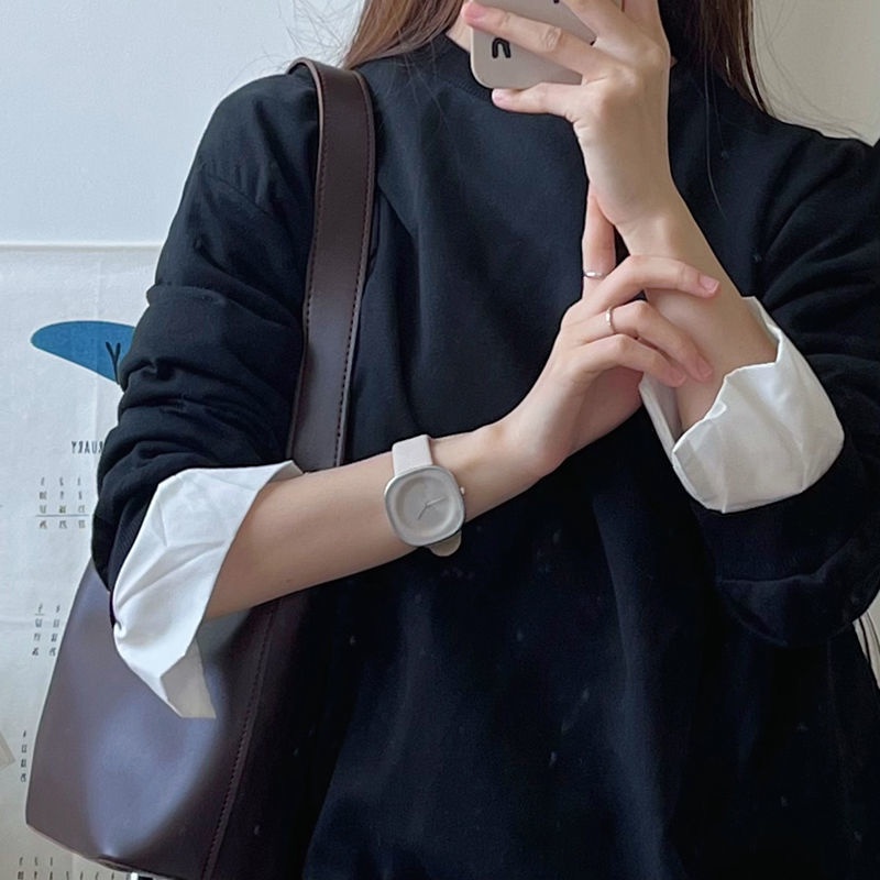 Đồng Hồ Đeo Tay Dây Da Thời Trang Cho Nữ