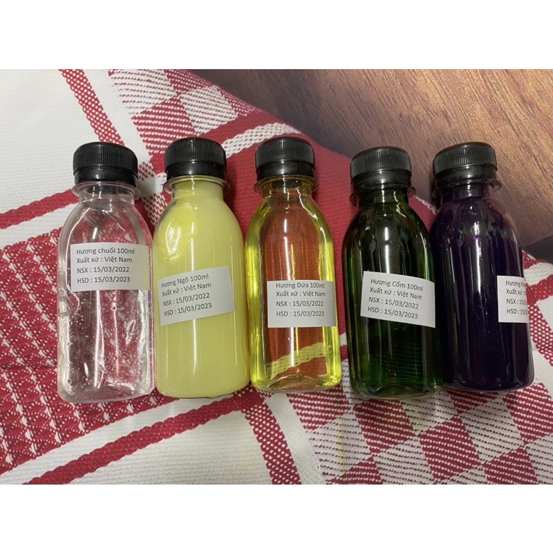 Hương thực phẩm, Màu thực phẩm Mỹ Linh (100ml)