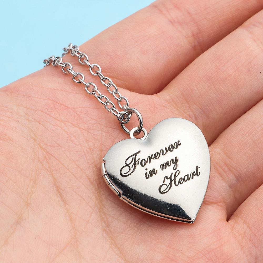 Vòng cổ Mặt Khắc Chữ Forever in my Heart Forever and Always