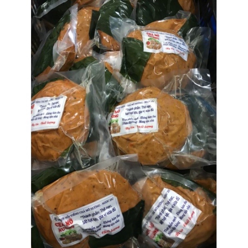 Chả Mỡ Nướng Gia truyền Nhà Làm 500g