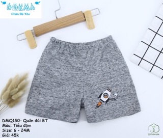 Quần đùi cottong 100% Dokma
