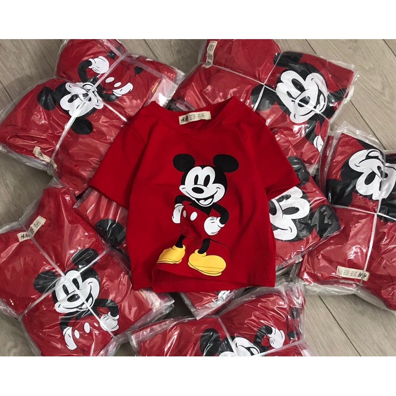 ÁO HM MICKEY CHO BÉ CHẤT SIÊU ĐẸP  TIỆM MẸ KEM