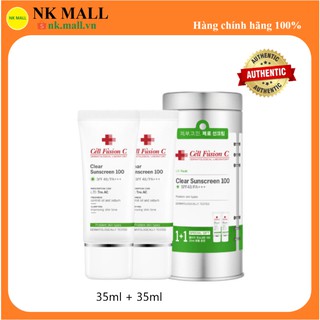 Kem chống nắng Cell Fusion C Clear Suncreen 100 chính hãng