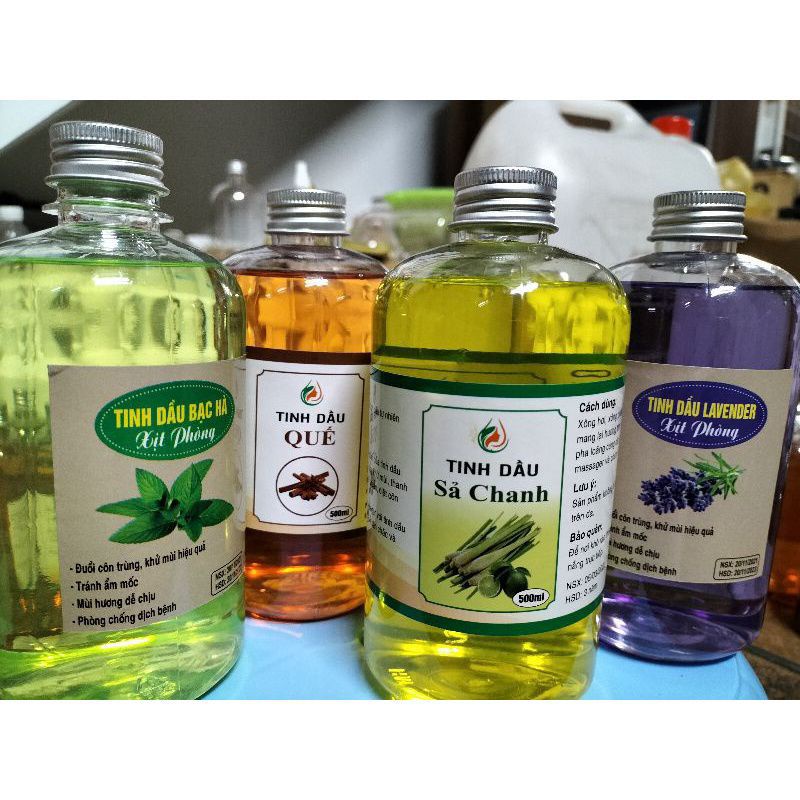 Tinh dầu xông phòng, lau sàn hương Lavender chai 500ml