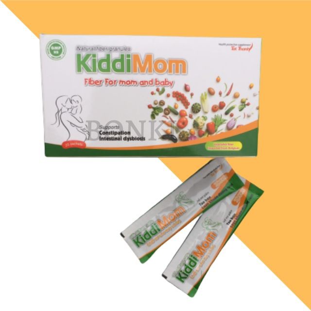 Cốm Bổ Sung Chất Xơ Giảm Táo Bón Cải Thiện Hệ Vi Sinh Đường Ruột KiddiMom