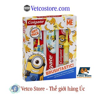 Set kem đánh răng + bàn chải Colgate cho bé