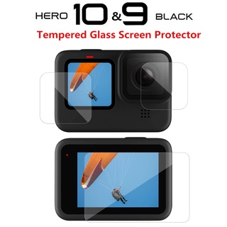 Kính cường lực bảo vệ ống kính máy ảnh GoPro Hero 10 Hero 9 Black Action