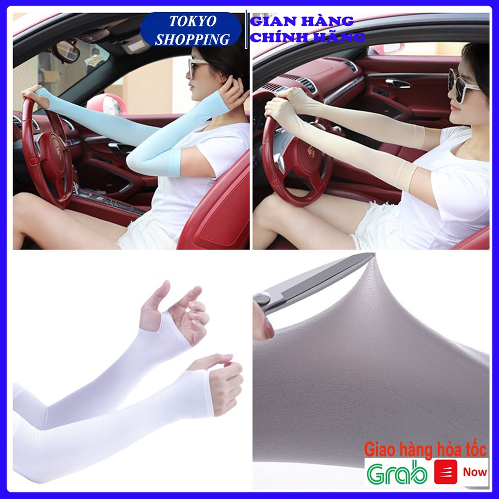 Găng tay chống nắng làm mát chống tia UV vải cotton cao cấp