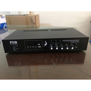 Amply giá rẻ 350w mp-vcm350, ổ cắm usb