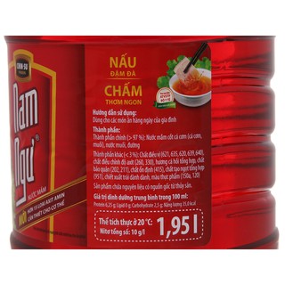 Nước mắm Nam Ngư 10 độ đạm bình 1,95 lít