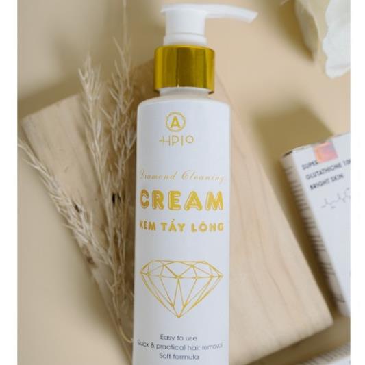 Kem tẩy lông HPIO - Diamond Cleaning Cream giúp làm bay sạch lông chân, lông nách, vùng kín chỉ trong 5 phú | BigBuy360 - bigbuy360.vn