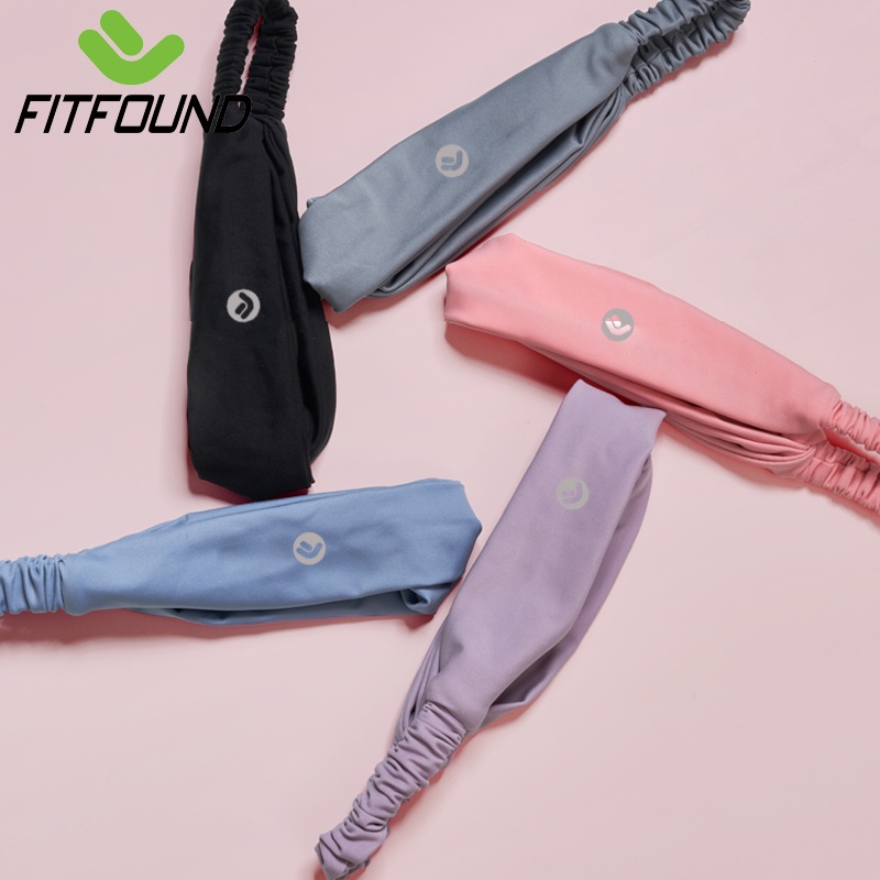 Băng Đô Thể Thao Headband Nylon Spandex Đeo Trán Thấm Chặn Mồ Hôi Bản 6 Cm