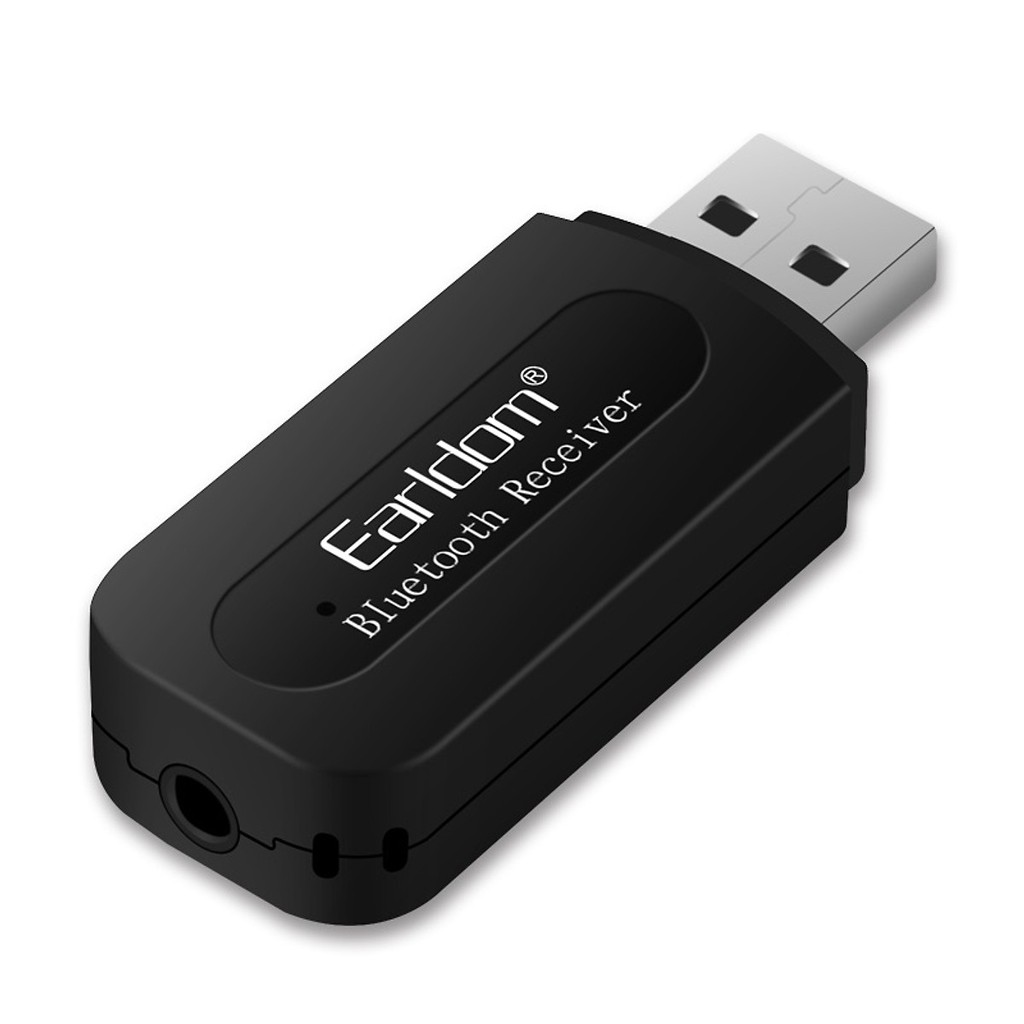 Đầu thu bluetooth receiver tạo kết nối âm thanh Earldom M22-Hàng chính hãng bảo hành 12 tháng