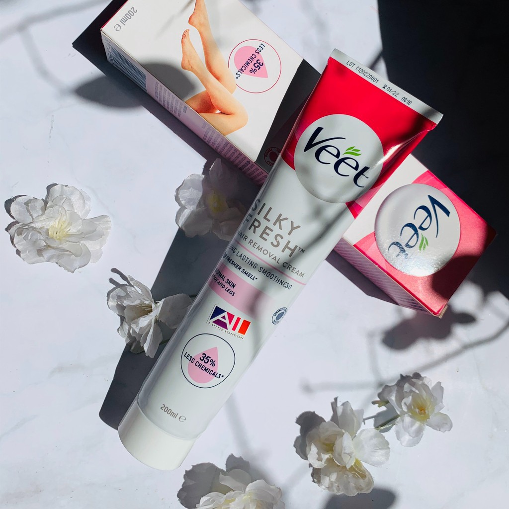 Kem tẩy lông Veet Hair Removal Cream 100ml huyền phi tẩy lông chân tay nách vùng kín không gây đau rát - LaLa Beauty