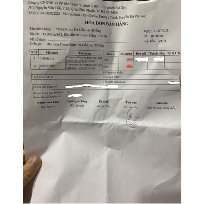 Gel chấm mụn CHRISTINA Comodex Correct & Prevent Gel (1 sample) | BigBuy360 - bigbuy360.vn