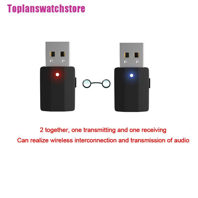 Usb Bluetooth 5.0 Truyền Nhận Tín Hiệu 2 Trong 1 Giắc Cắm 3.5mm