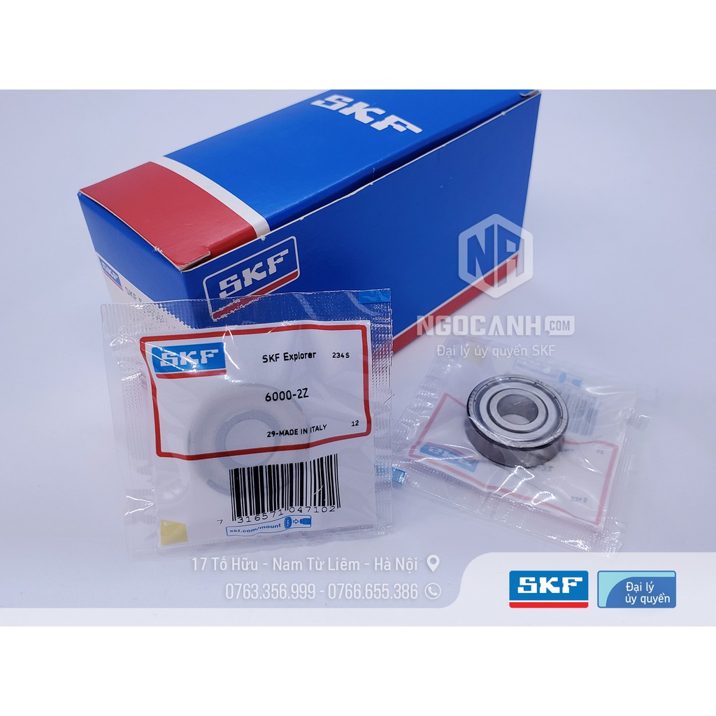 Vòng bi bạc đạn 6000 SKF chính hãng