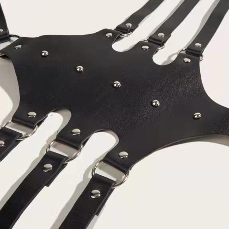 Thắt Lưng Dây Nịt Chất Liệu Da PU Phong Cách Punk Thời Trang Cho Nữ