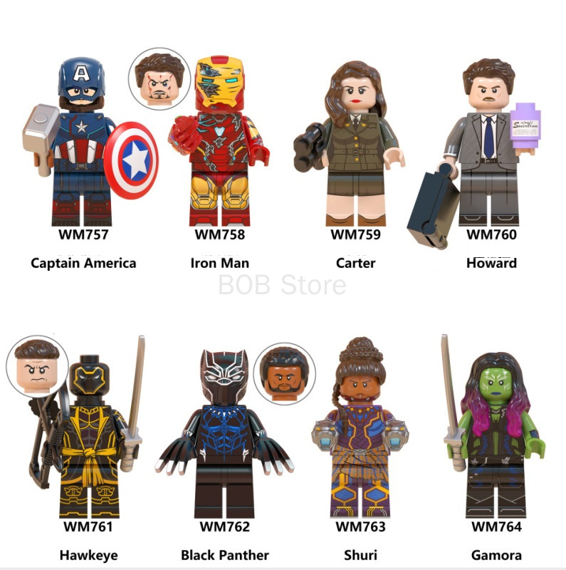 MARVEL Lego Xếp Hình Nhân Vật Siêu Anh Hùng