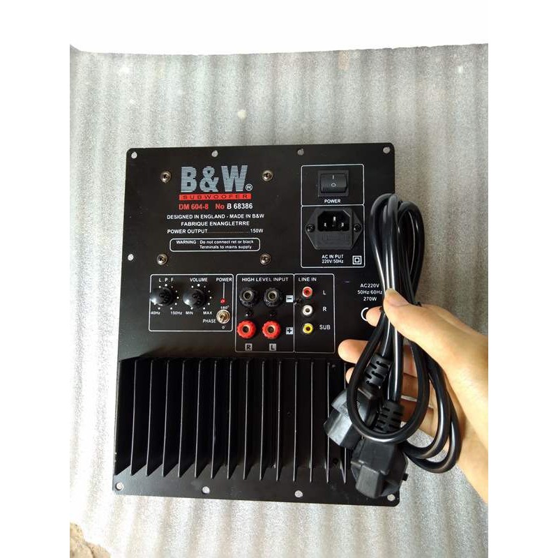 MẠCH CÔNG SUẤT LOA SIÊU TRẦM BW NHẬP KHẨU