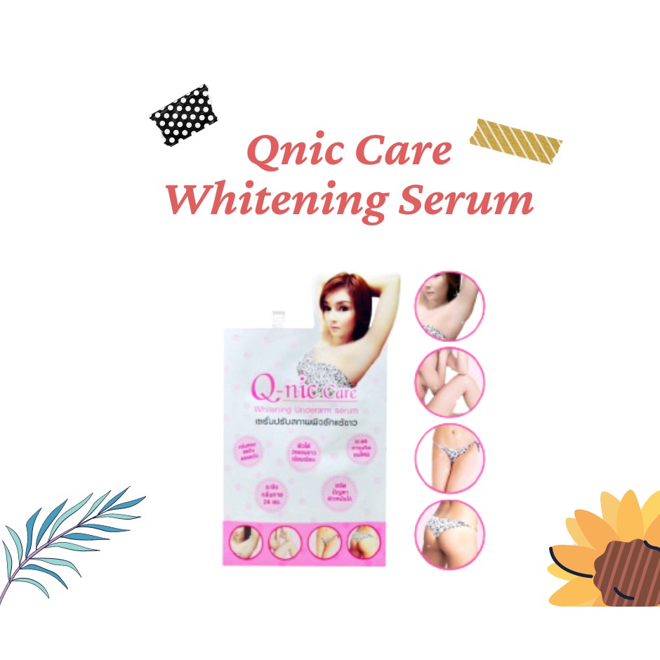 (hàng Mới Về) Serum Qnic Làm Trắng Vùng Da Dưới Cánh Tay Loại Bỏ Các Đốm Đen Hiệu Quả