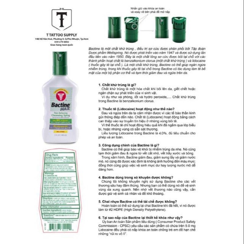 Bactine Max USA