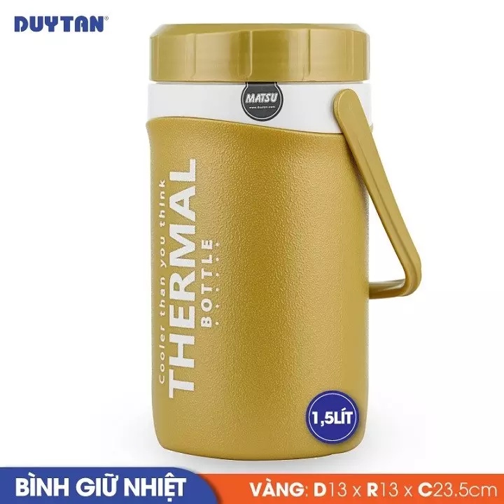 Bình đựng đá giữ nhiệt 1.5 Lít matsu hàng Duy Tân chính hãng có quai xách