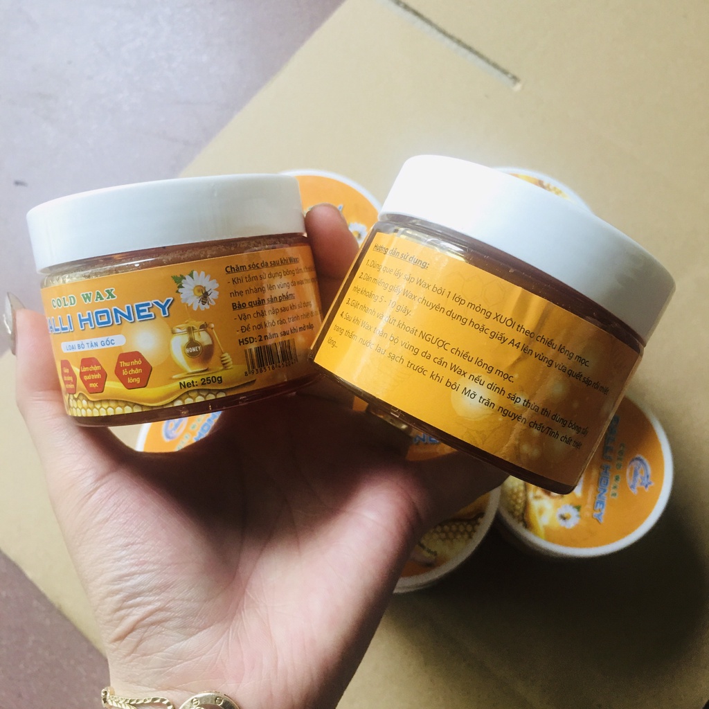 Wax lông tận gốc tẩy triệt lông Calli Honey 250g - WCH