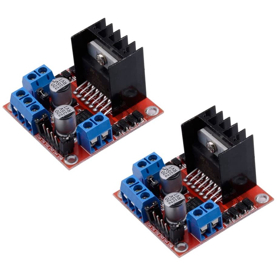 2 Packs L298N Motor Drive Controller Board Module Dual H Bridge DC Stepper For Arduino