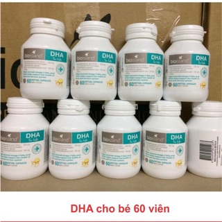 Bổ sung DHA cho trẻ -DHA Bio Island Úc 60 viên