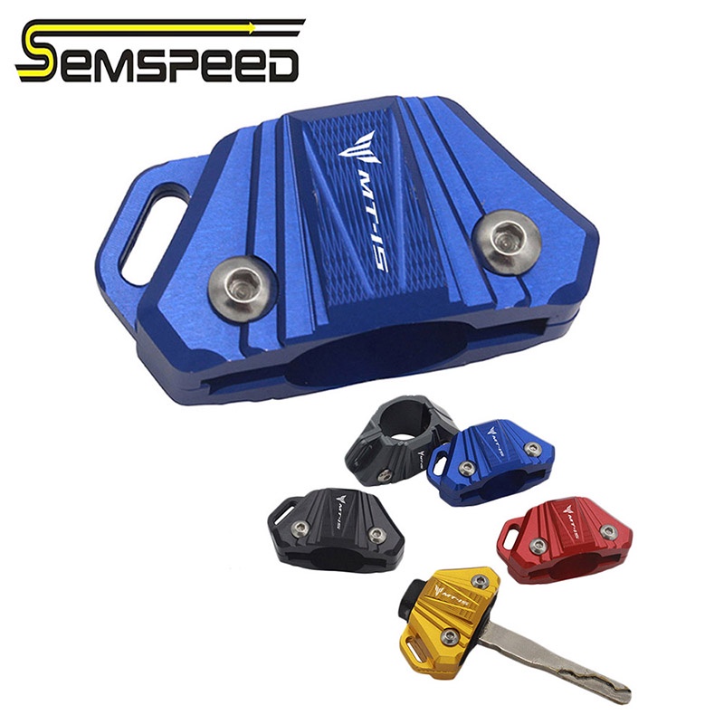 [SEMSPEED] Vỏ chìa khóa CNC xe máy Trang trí cho Yamaha MT15 MT-15 MT 15 2018-2020