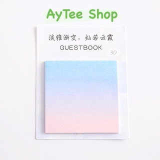 Tệp Giấy Note Màu Loang Phong Cách Gradient