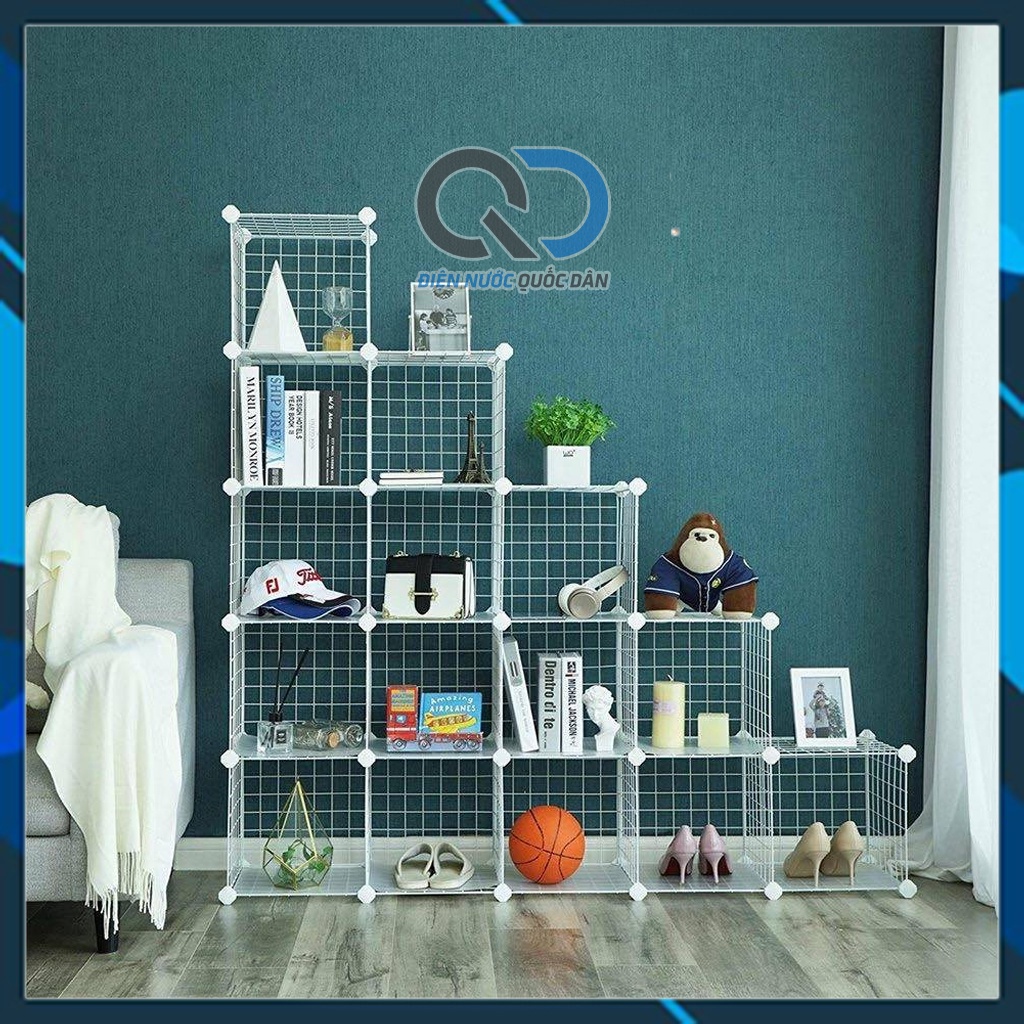 Lưới sắt treo đồ  sơn tĩnh điện - lưới sắt lắp ghép đa năng giá rẻ quốc dân