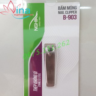 Bấm móng Kềm Nghĩa B-903 bằng thép không gỉ