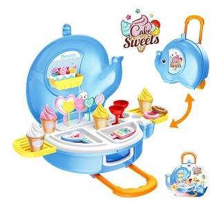 Bộ Đồ Chơi Bán Kem Hình Vali Voi Bowa VBC-8756