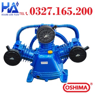 Đầu nén khí chuyên dụng 10hp oshima 100×3-bảo hàng 12 tháng