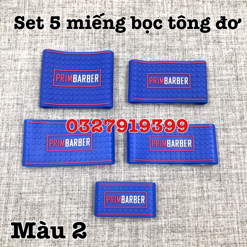 ✅ Set 5 chiếc - Bọc tông đơ cao su chống trơn SL186