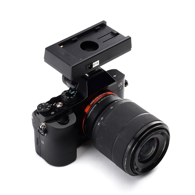 Pin Sạc WU NP-F970 Sang NP-FW50 Cho Máy Ảnh Sony DSC-RX10 A7 A7R A7S II A5000 A5100 A6500 DSLR