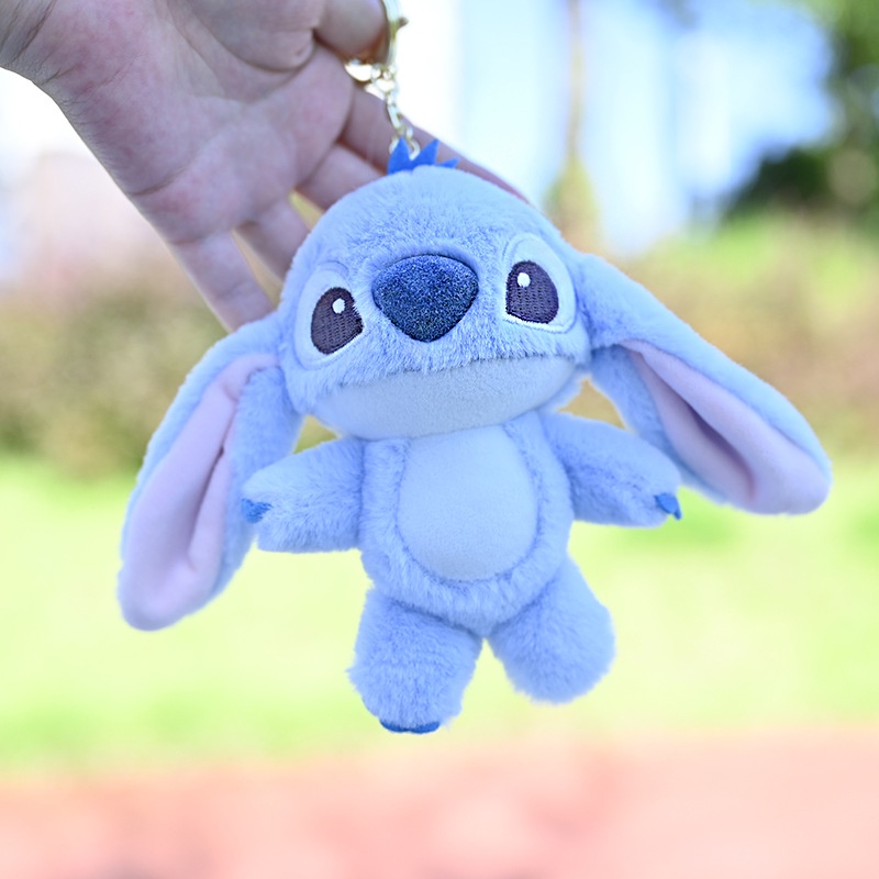 Móc Khóa Hình Stitch Nhồi Bông 5in Dễ Thương